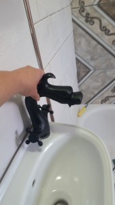 I got this badass faucet that didn't fit even a little.