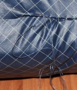Do perfect ladder stitches, line up the pattern like a professional