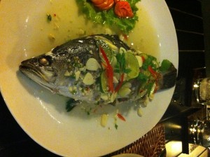 You may have seen this picture before. It is from the Newsnibbles archive, courtesy of Mrs Bush, and may contain fish...
