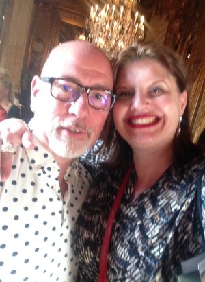 Varg Gyllander och jag.