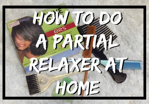 partial relaxer at home