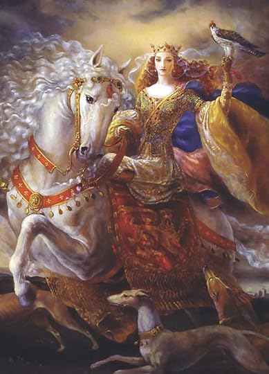 Alienor and her Falcon