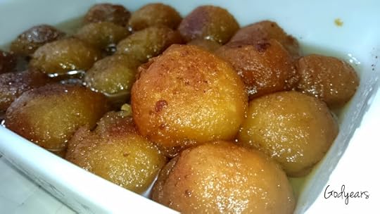Gulab Jamun with Dark Chocolate Filling