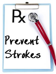 prevent strokes text write on prescription