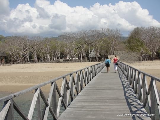 pier at Komodo Island in Indonesia