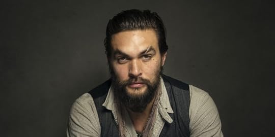 Jason Momoa poses for a portrait at The Collective and Gibson Lounge Powered by CEG, during the Sundance Film Festival, on Friday, Jan. 17, 2014 in Park City, Utah. (Photo by Victoria Will/Invision/AP)