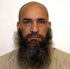 Afghan prisoner Karim Bostan, in a photo from Guantanamo included in the classified military files released by WikiLeaks in 2011.