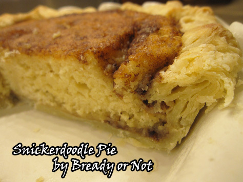 Snickerdoodle Pie
