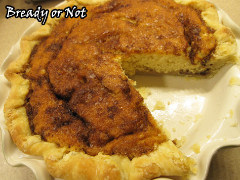 Snickerdoodle Pie