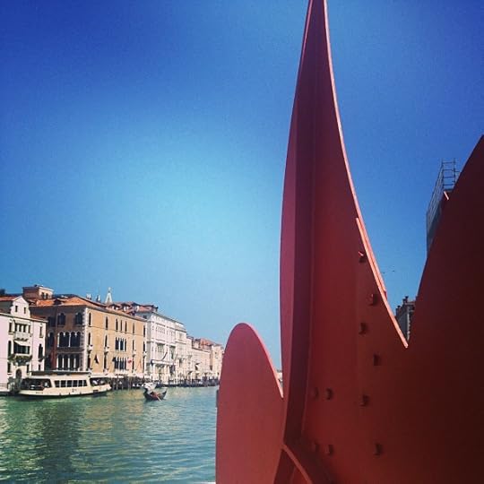 Peggy's Calder at her Palazzo