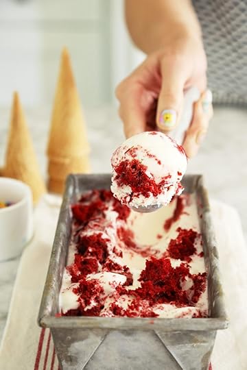 Cream Cheese Red Velvet Cake Ice Cream