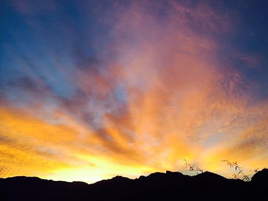 orange & yellow sunrise