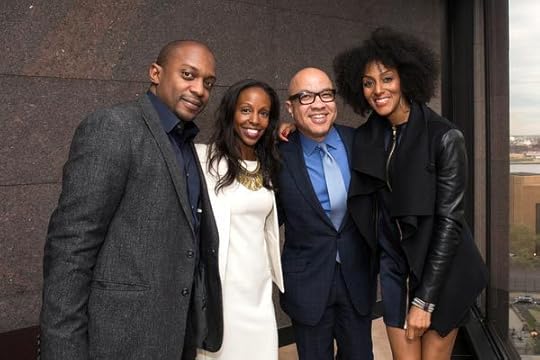 Hank Willis Thomas, Sarah Lewis, Darren Walker, and Sarah Jones at the launch of Vision & Justice, Ford Foundation, May 10, 2016
