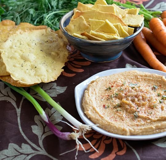 Happy Hummus Day! Celebrate #NationalHummusDay with Sabra and Vegan Chickpea Crackers 