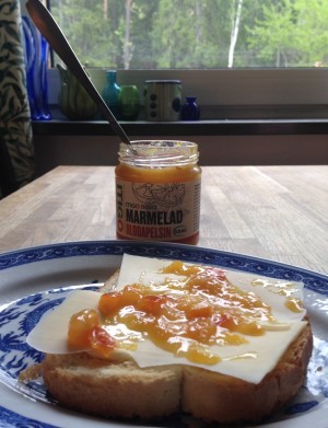 Min nya apelsinmarmelad. 