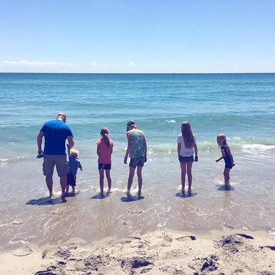 Enjoying the beach