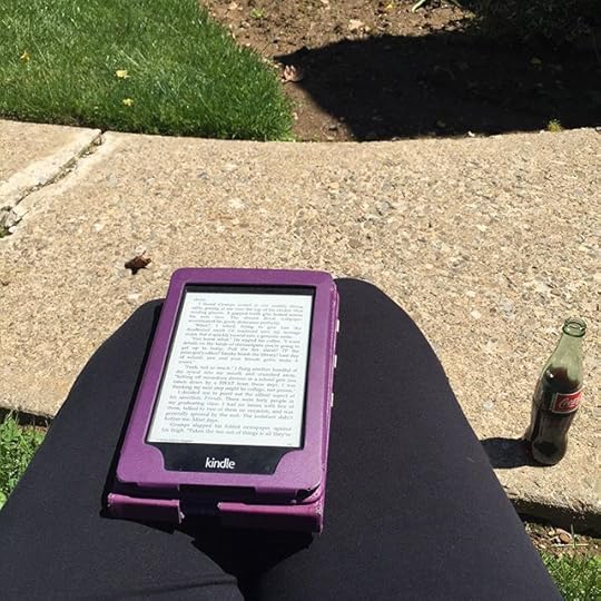 After some Indian food for lunch, I spent some time outside with a book and a Mexican Coke. Mother's Day done right. #dailyphoto #365days #ig2016