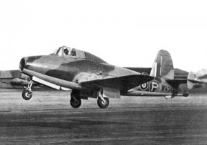 Gloster E.28/39, the first British aircraft to fly with a turbojet engine (British government photo)