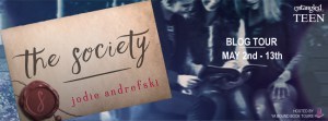 The Society tour banner