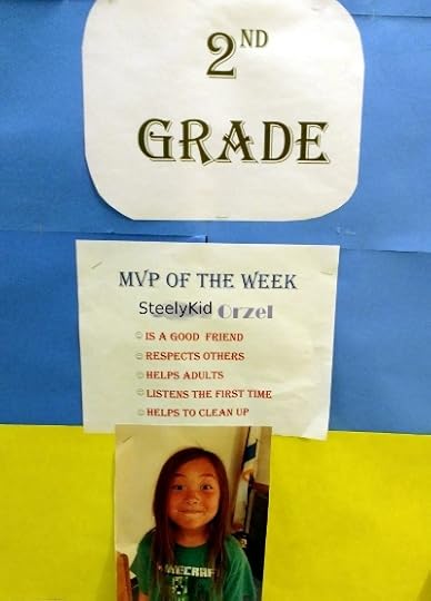 SteelyKid's MVP of the Week poster.