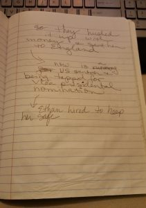 original notebook
