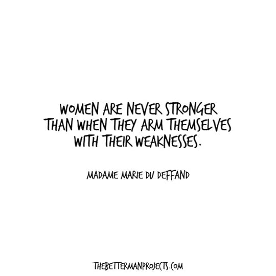 women are never stronger