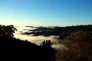 From the mountain