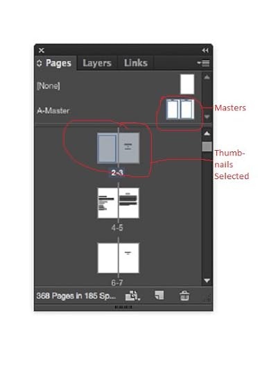 Pages Panel annotated