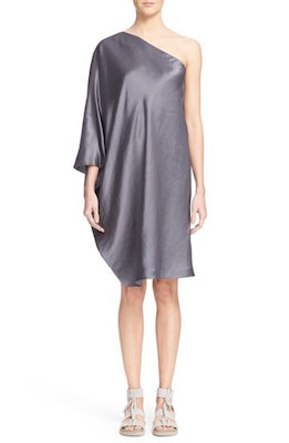One-Shoulder Light Doppio Dress