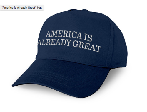 America is already great hat