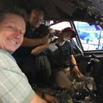 Mark shows us the venerable 737 cockpit.