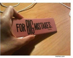 big mistakes
