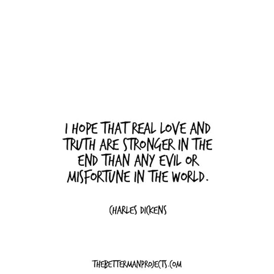 i hope that real love and truth are stronger