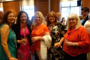 From left to right: Henri Gyland, Me (!) AnneMarie Brear, Debbie Flint, Janet Gover