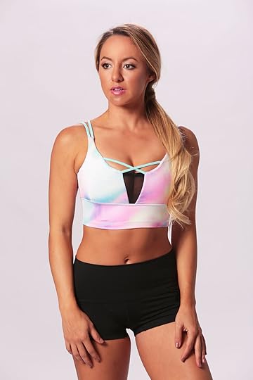 popflex mermaid criss cross top