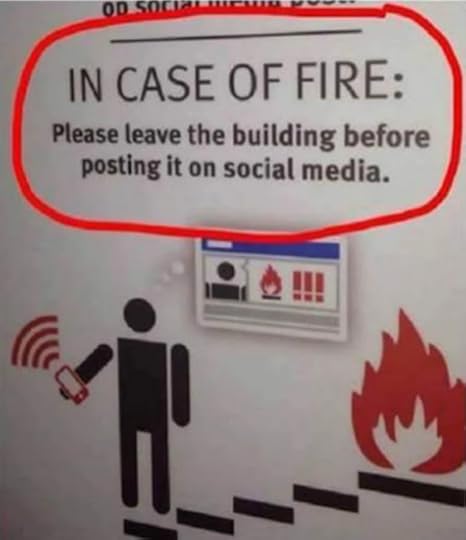 Warning Fire and Facebook