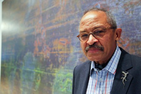Abstract artist Jack Whitten