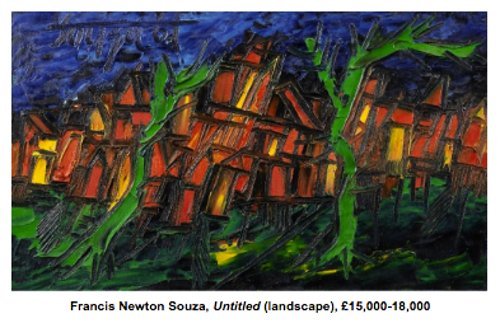 London auctions. The greatest Indian artists in modern times at Bonhams
