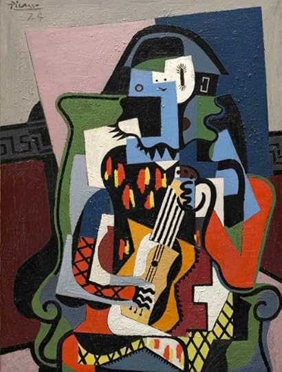 Pablo Picasso, Harlequin Musician, 1924, Oil on canvas, 51 3/16 x 38 ¼ in (130 x 97.2 cm), National Gallery of Art, Washington D.C., Given in loving memory of her husband, Taft Schreiber, by Rita Schreiber