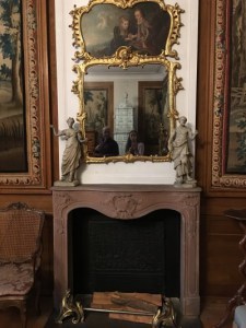 And they had fireplaces in every room, so they stayed nice and cozy.