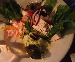 Och sen åt vi grekiskt och babblade som om vi var tonåringar igen. Herregud vilken energikick.