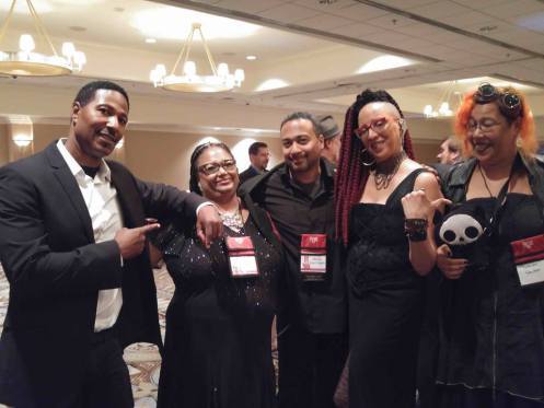 Ace Antonio Hall, Suzanne Paul, Steven Van Patten and Sumiko Saulson.