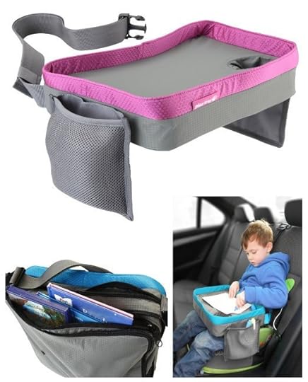 The Kids Play Tray car seat & stroller travel tray.