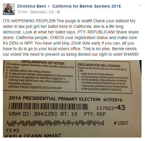 California Purge