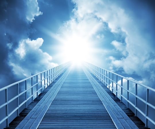 Maybe our words float up into the ether.