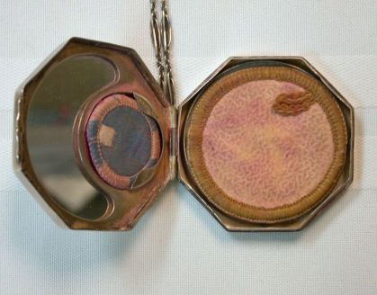 Vintage Powder Compact - Sterling Silver, James Blake Co. 1920s