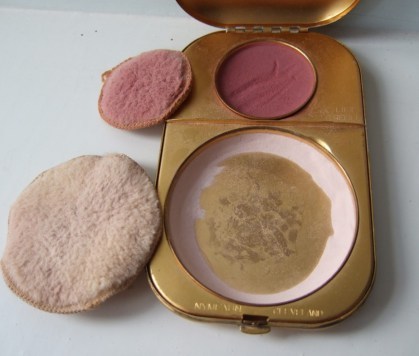 Nymfaun Pompeian Powder-Rouge Duo Compact (1920's)