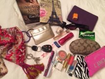 kim hotzen purse contents