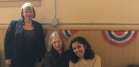 me w/ Kathy Fagan and Aimee Nezhukumatathil