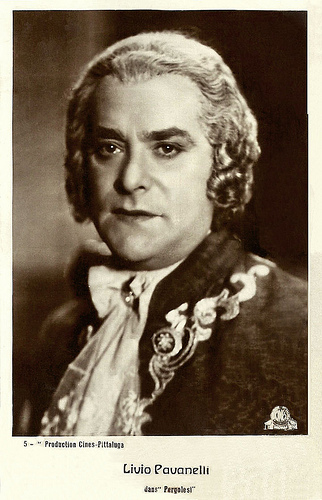 Livio Pavanelli in Pergolesi